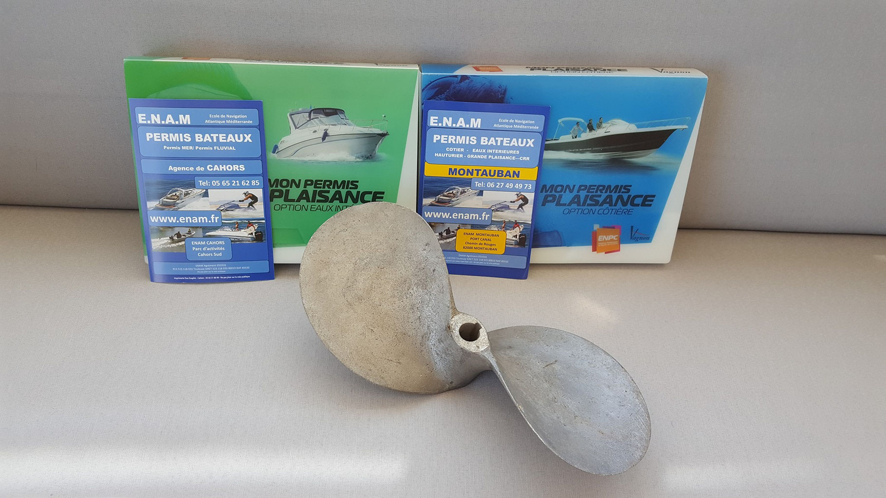 Coffret Cadeau Permis Bateau Enam Ecole De Navigation Atlantique Mediterrannee