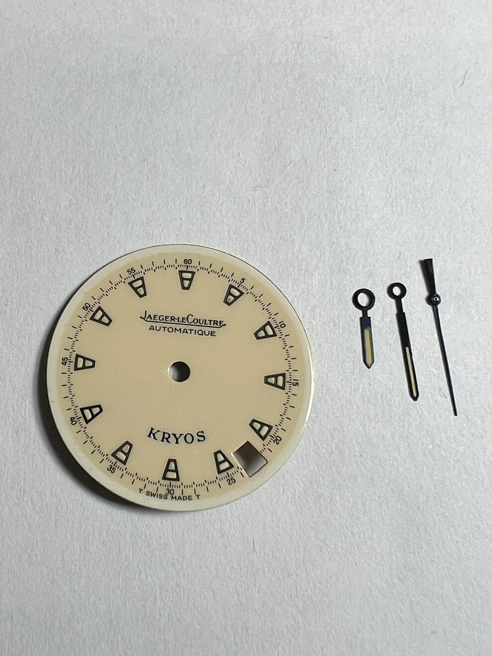 Jäger Le Coultre Zifferblätter Zeiger Vintage Uhren