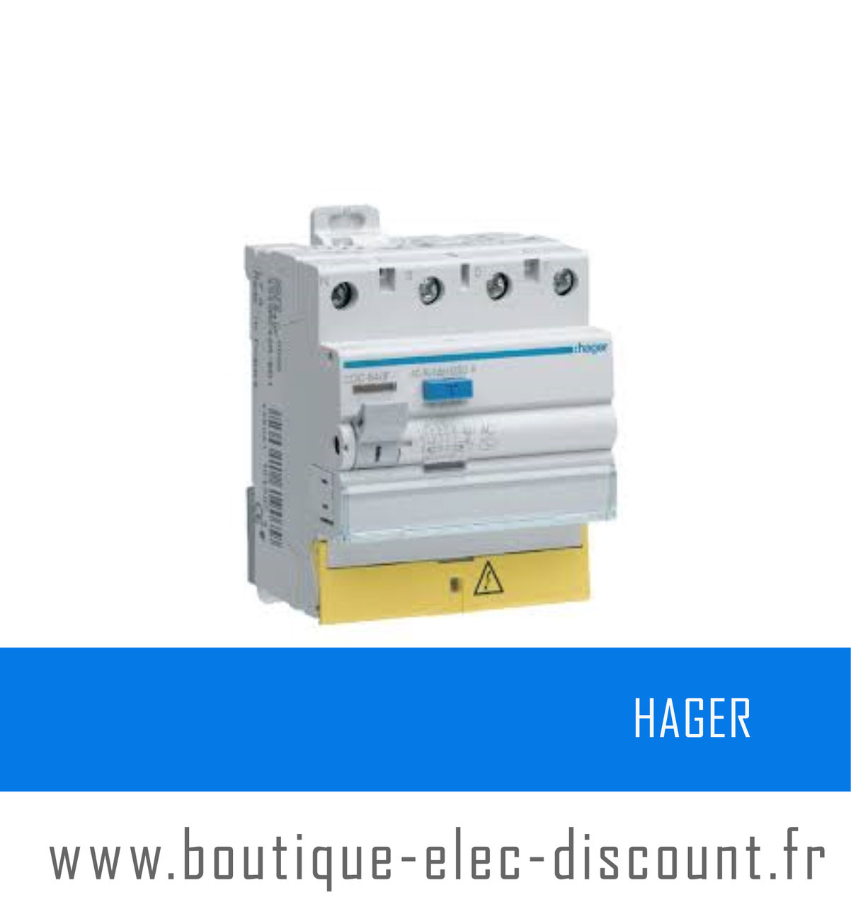 Combien De Disjoncteur Sur Un Différentiel 40a 30ma Interrupteur différentiel Hager 3P+N 40A 30mA AC Réf : CDC840F - Materiel électrique à prix discount