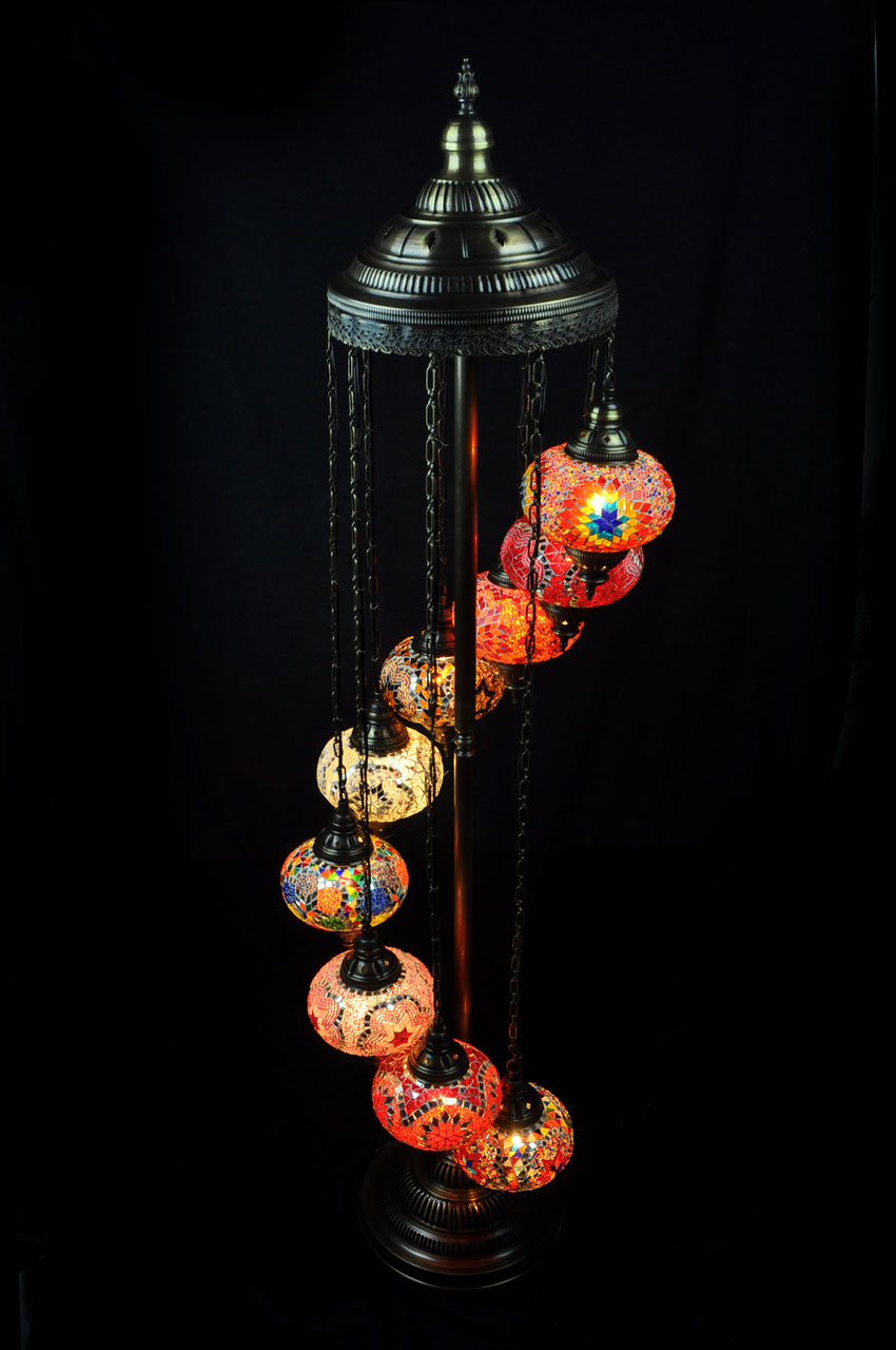 Stehlampen - Mosaik-Lampen