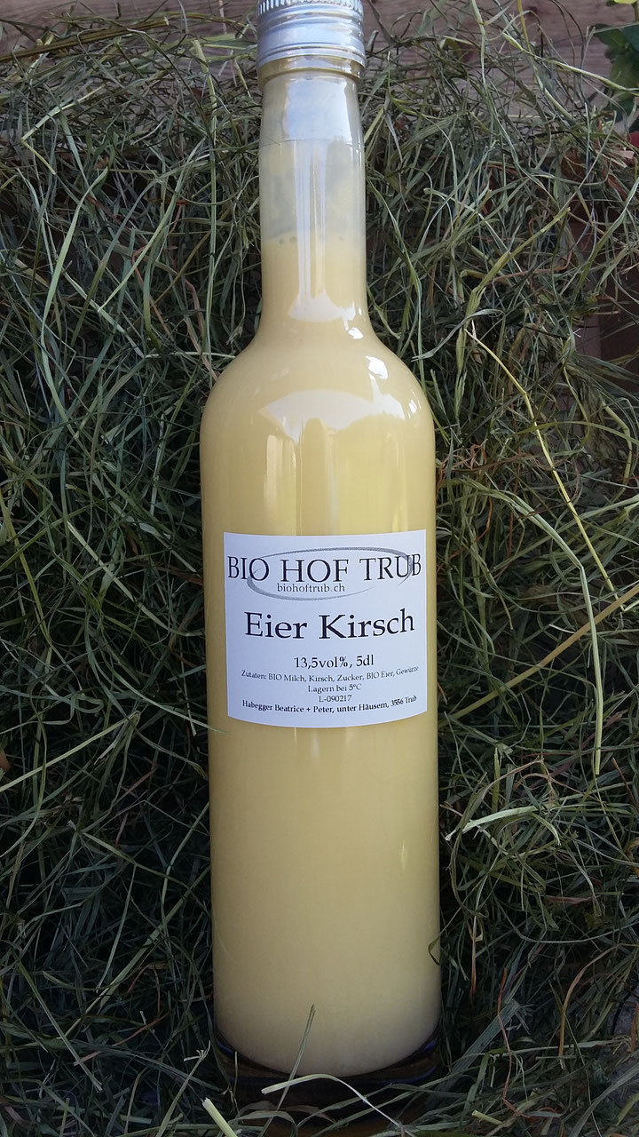 Eier Kirsch 13.5 Vol% - BIO HOF TRUB