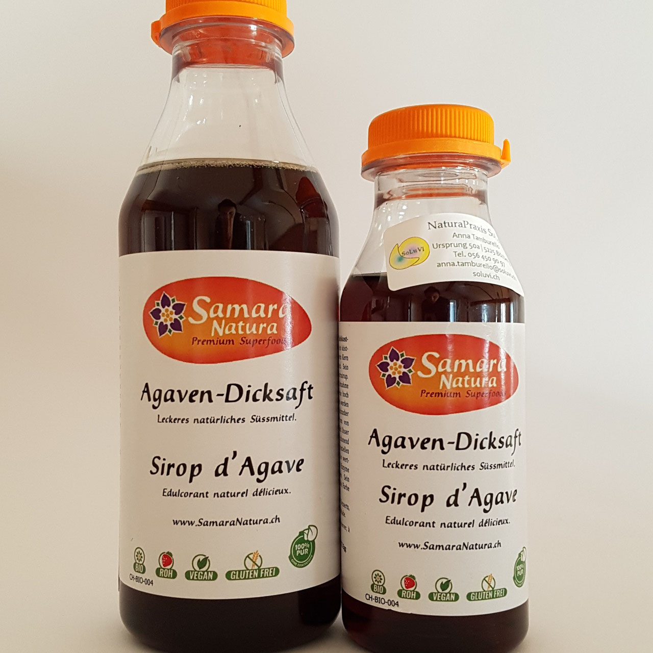 Bio Agavendicksaft online bestellen bei NaturaPraxis SoLuVi - NaturaPraxis  SoLuVi - Anna Tamburello
