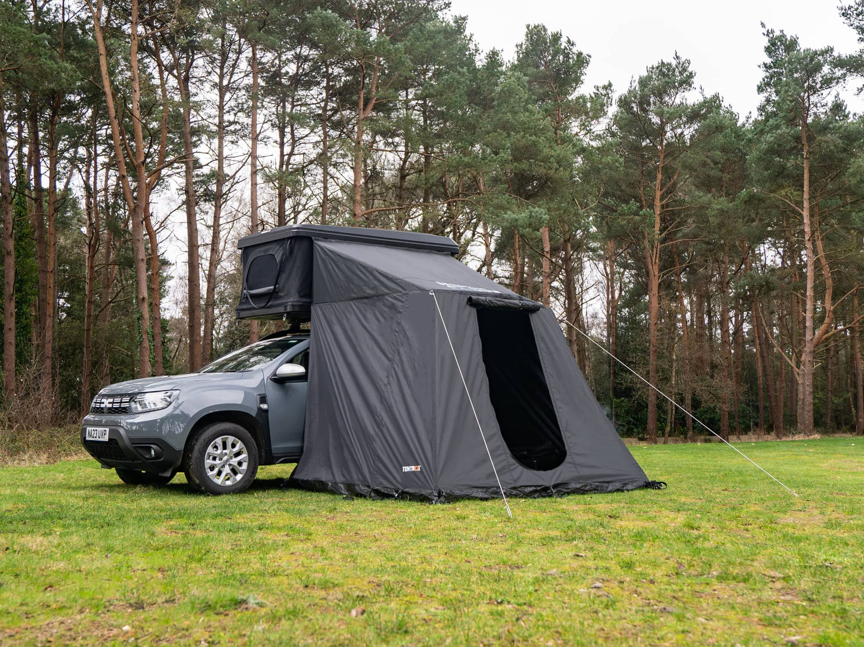TentBox Classic 2.0 Living Pod / Vorzelt - iQ Campingbox / TentBox Dachzelte