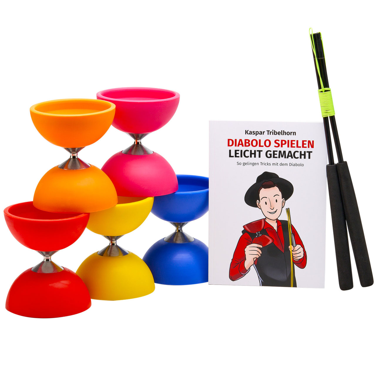Diabolo–Set kaufen - Jonglieren ist gesund und macht glücklich
