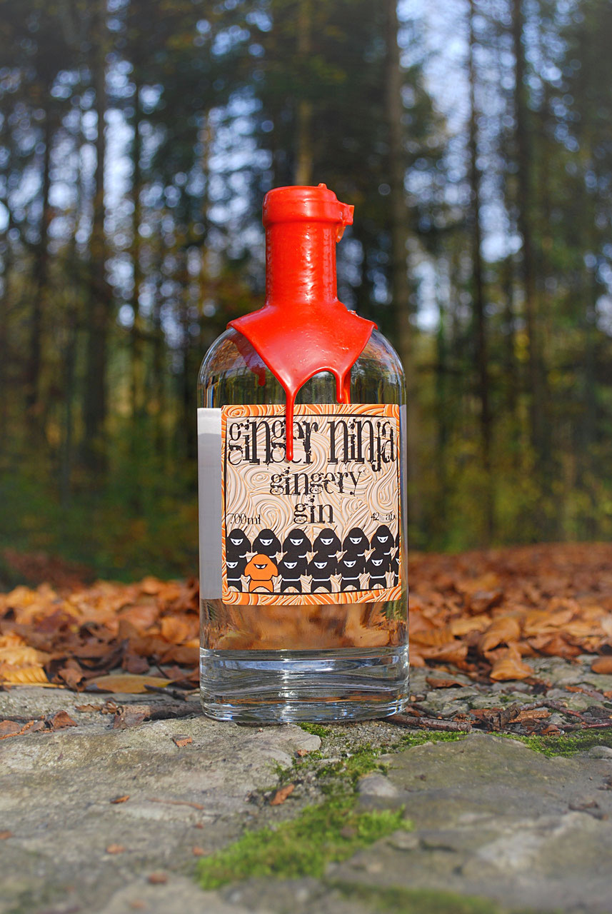 Ginger Ninja Gingery Gin Christmas Crackers, Gin, Whisky, English Tea