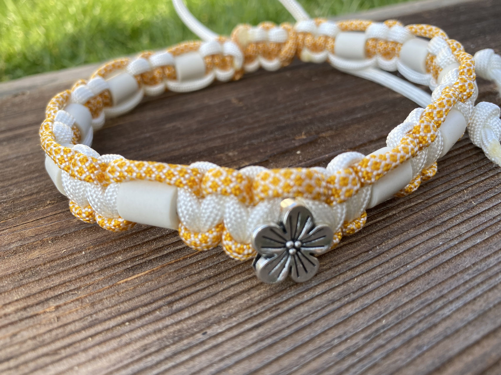EM Keramik Paracord-Halsband 45-47cm - www.kreativ-vital.ch