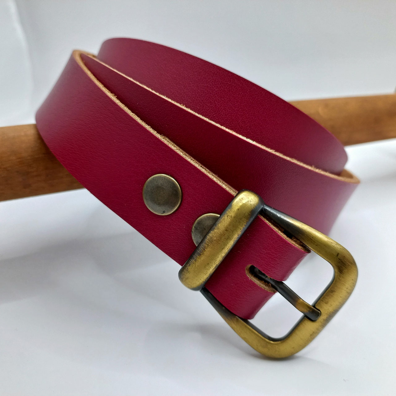 Ceinture Anglaise En Cuir HDR - Taille 58 - Style Chasse - Jamais Utilisée - Neuf