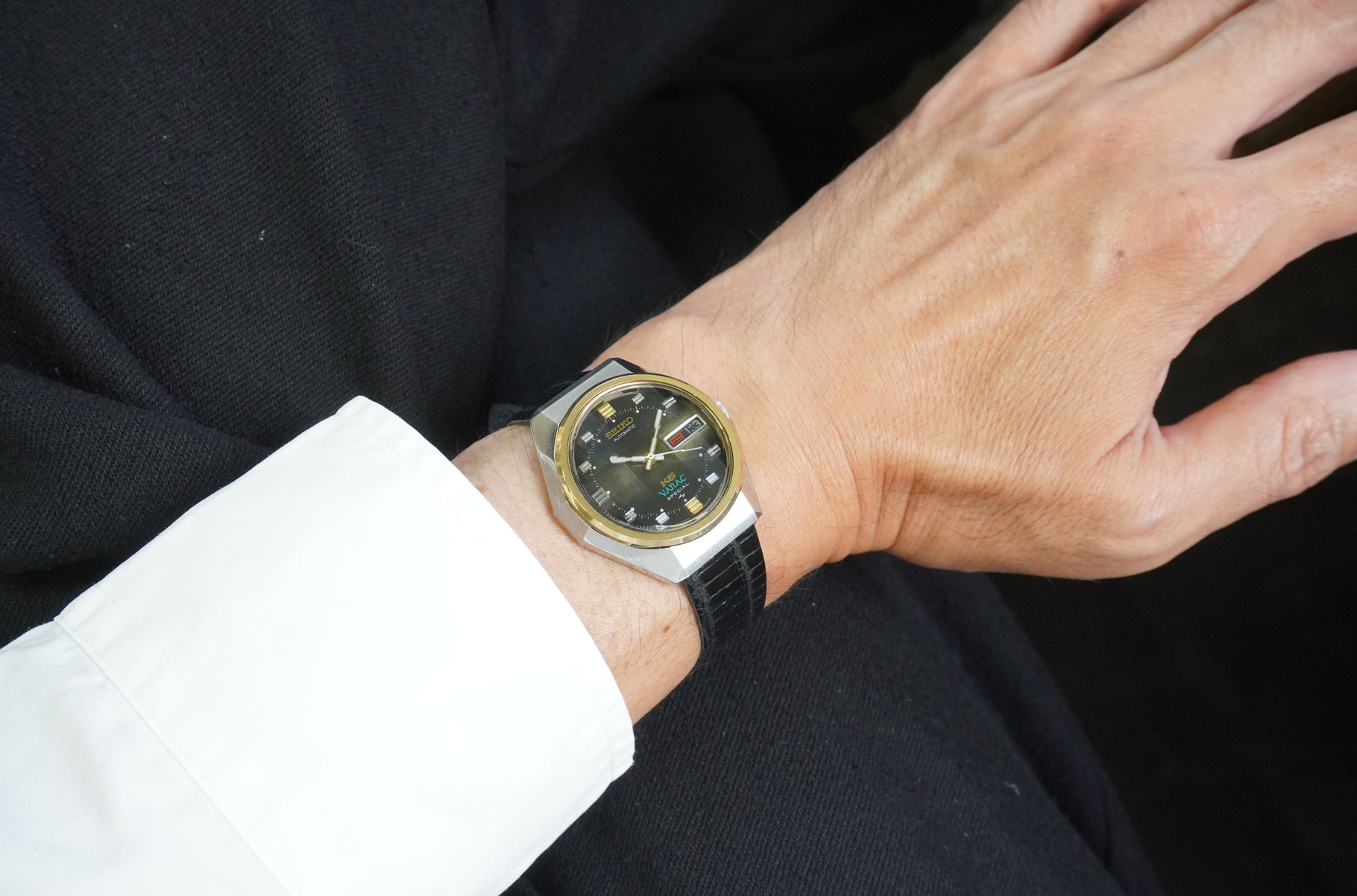 動作確認済み セイコー スポーツマン ホワイトダイヤル 手巻