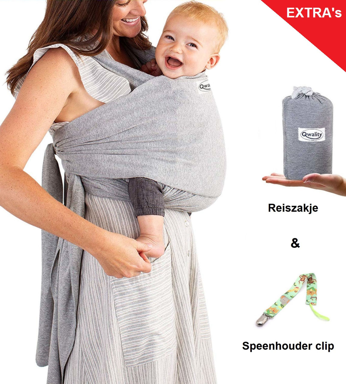 Baby Draagdoek Qwality4u