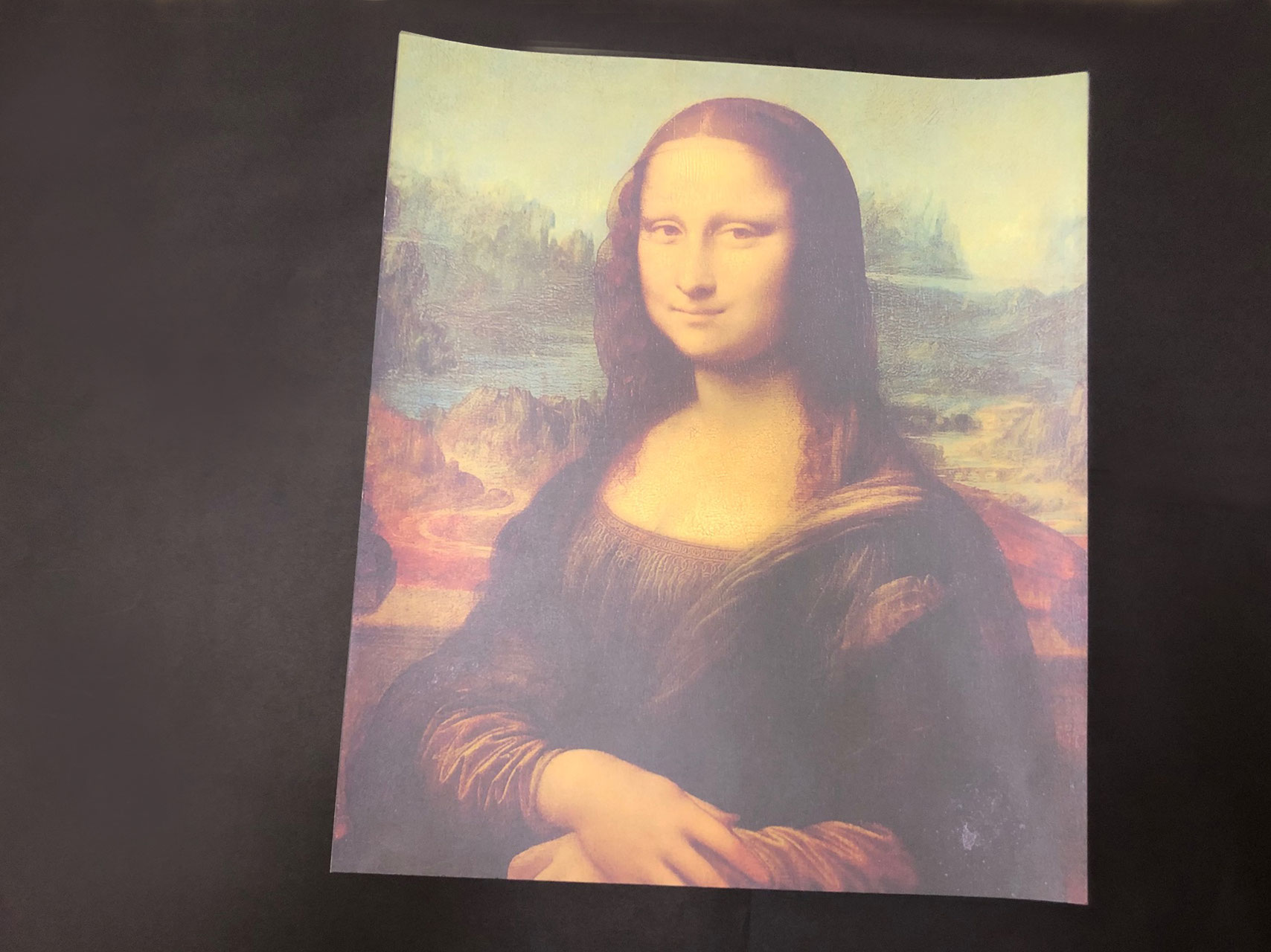 ダヴィンチ 絵画 販売 モナリザ 特注和紙 - 越前和紙フレームと ダヴィンチ 絵画 販売 モナリザ 特注和紙 - 越前和紙フレームと