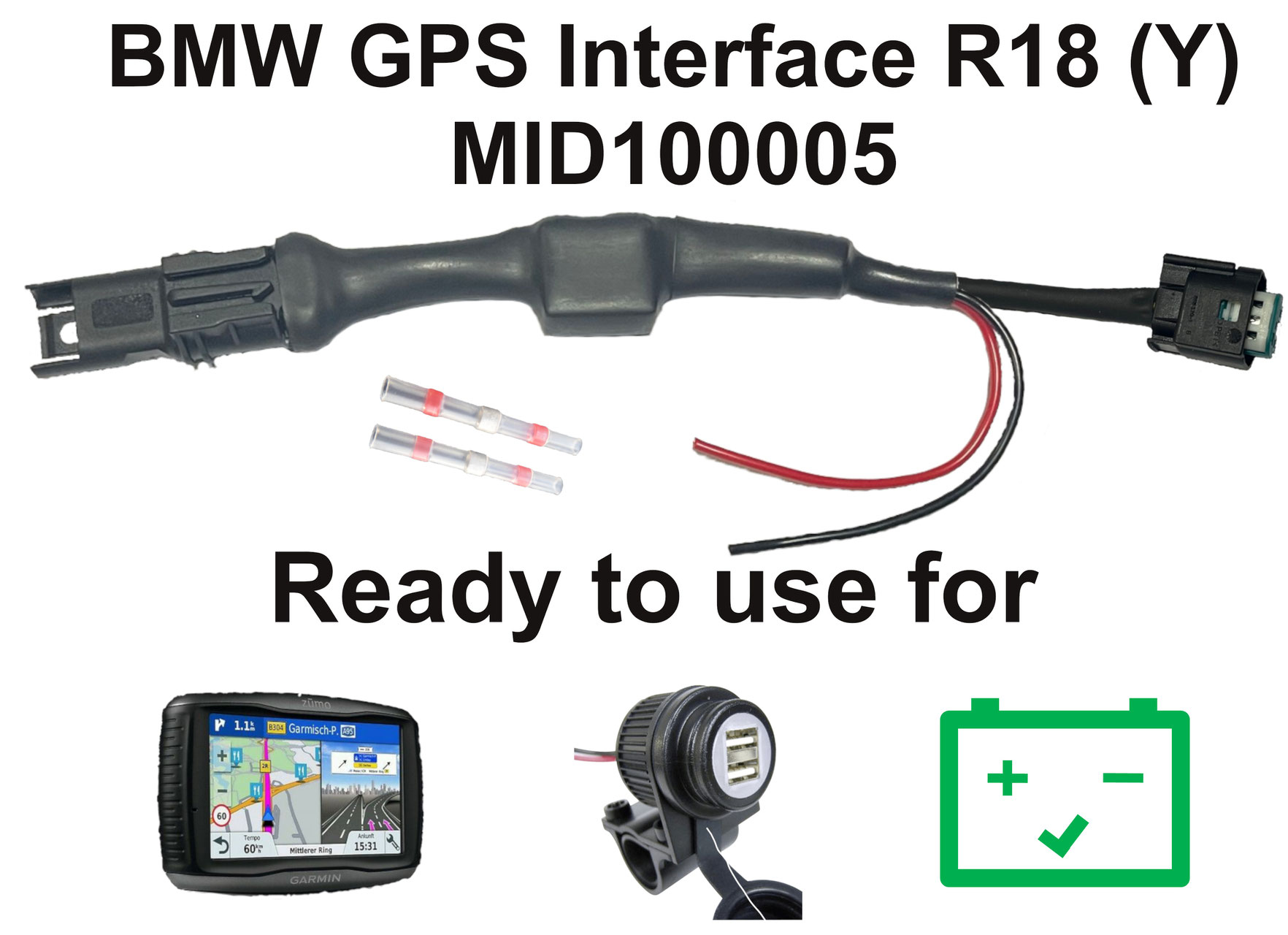 BMW R18 GPS Interface (Y) - BMW GPS Interface