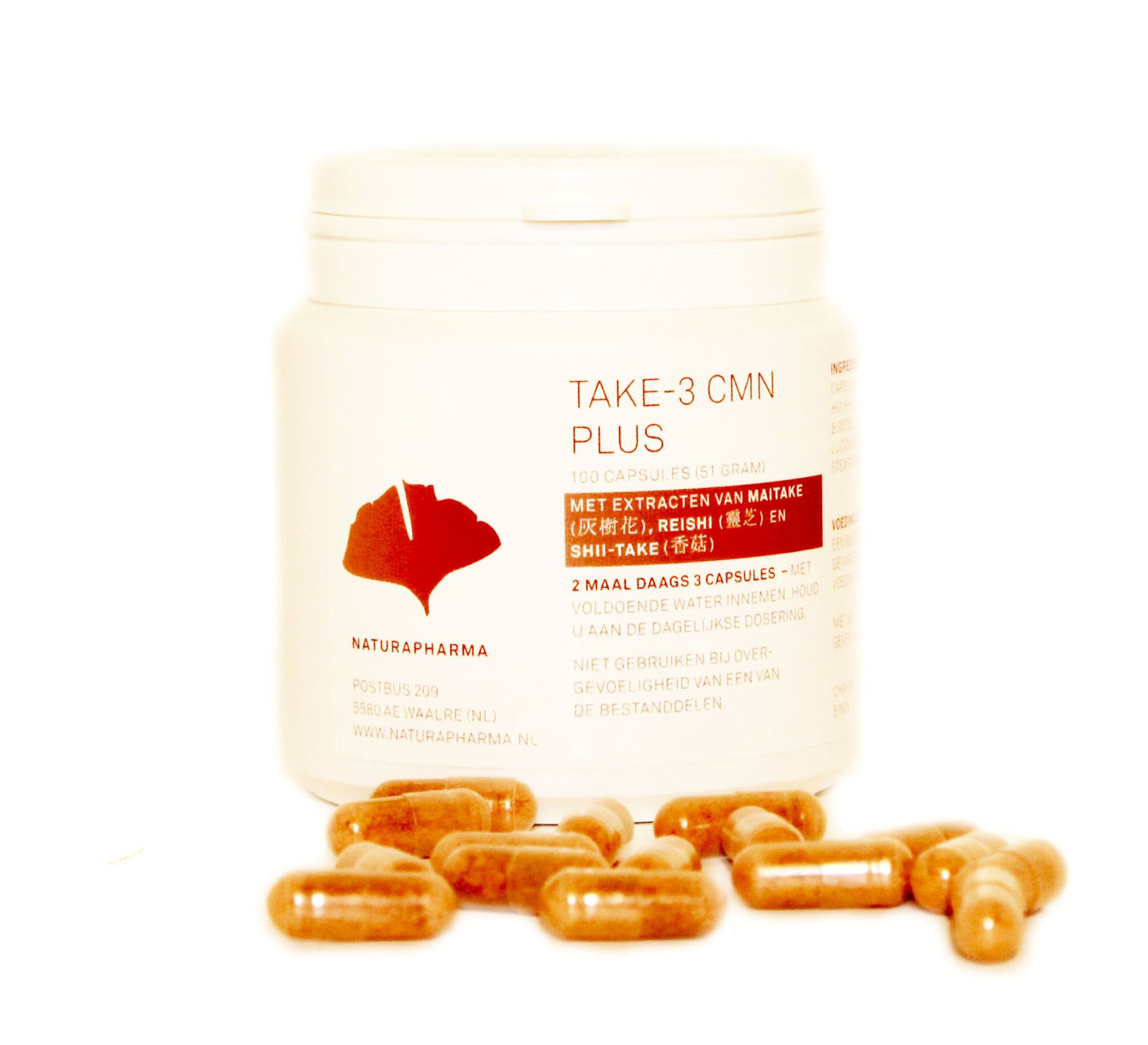 Paddenstoelen (reishi, shiitake, maitake) kopen Naturapharma