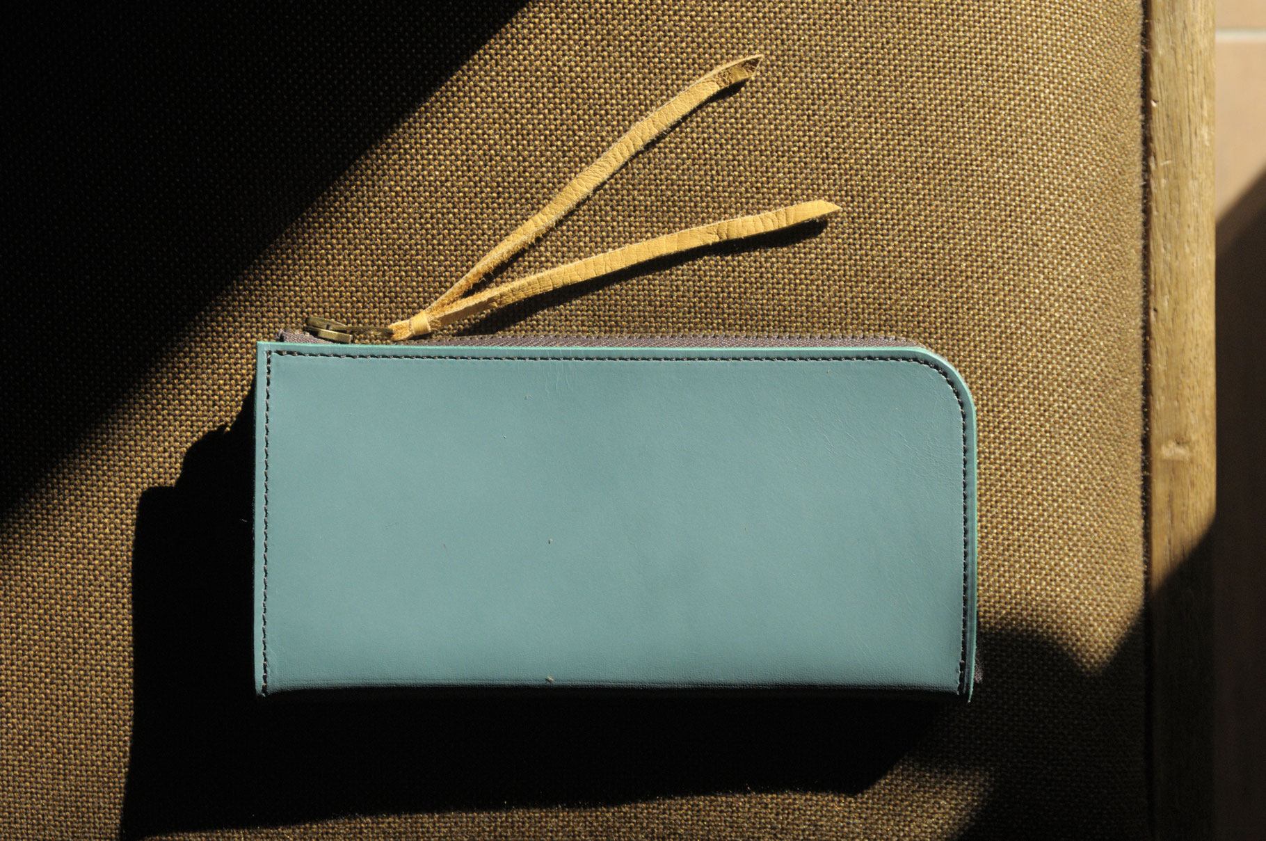 ☆☆kubiki leather☆☆ ロングウォレット KUBIKI L-ZIP LINE LONG WALLET - KUBIKI LEATHER HAND CRAFTS