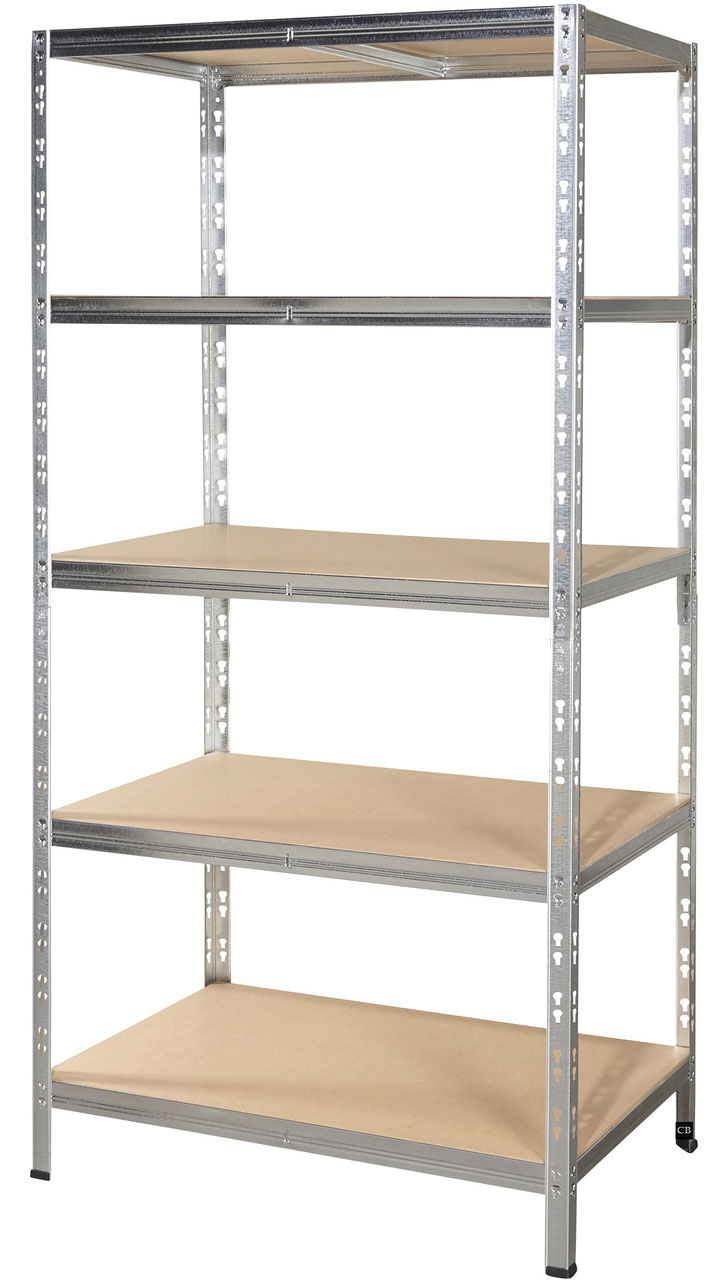 Lagerregal verzinkt 90 x 40 cm bis 875 Kg belastbar - Callidus Baumarkt