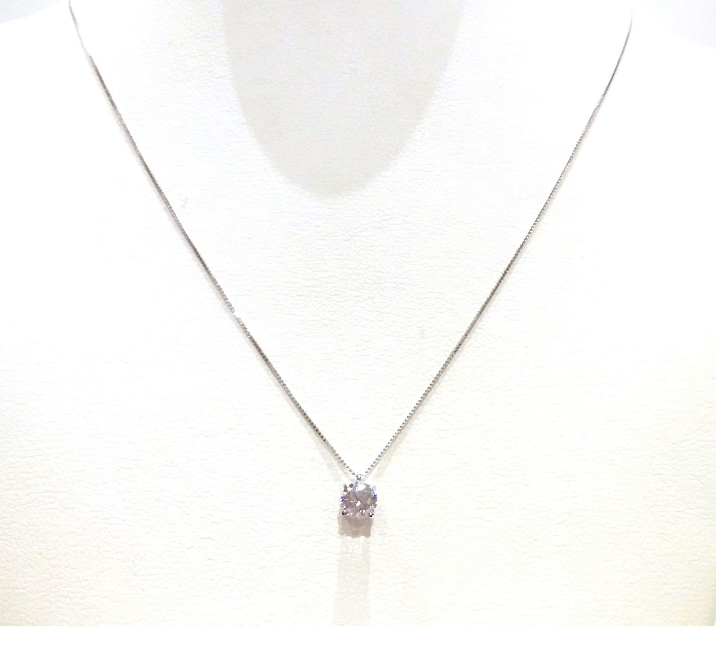 OROVI Collana Donna In Argento 925 Vero Con Zircone Cubico - Gioiello Ipoallergenico Fatto A Mano