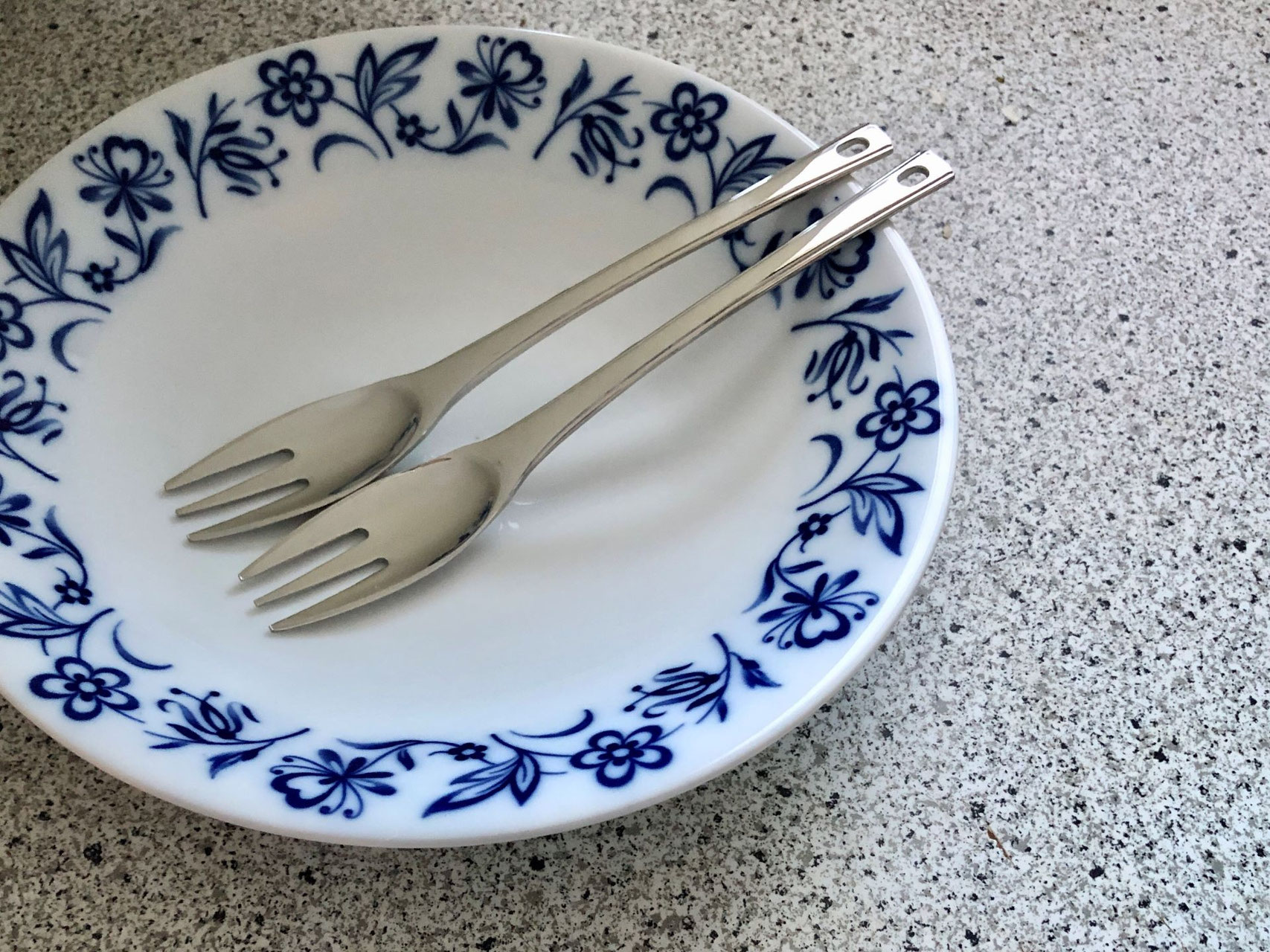 パスタ、サラダ、デザートのフォーク dessert fork - カトラリー銀屋