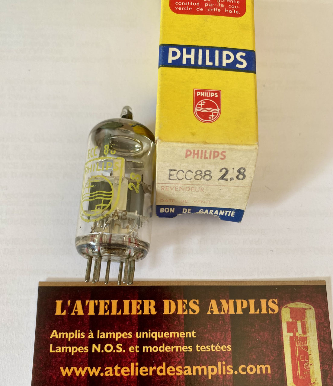 ECC88 / 6DJ8 / 6N23P /6922 - Tubes, Amplis à lampes Guitare et Audio