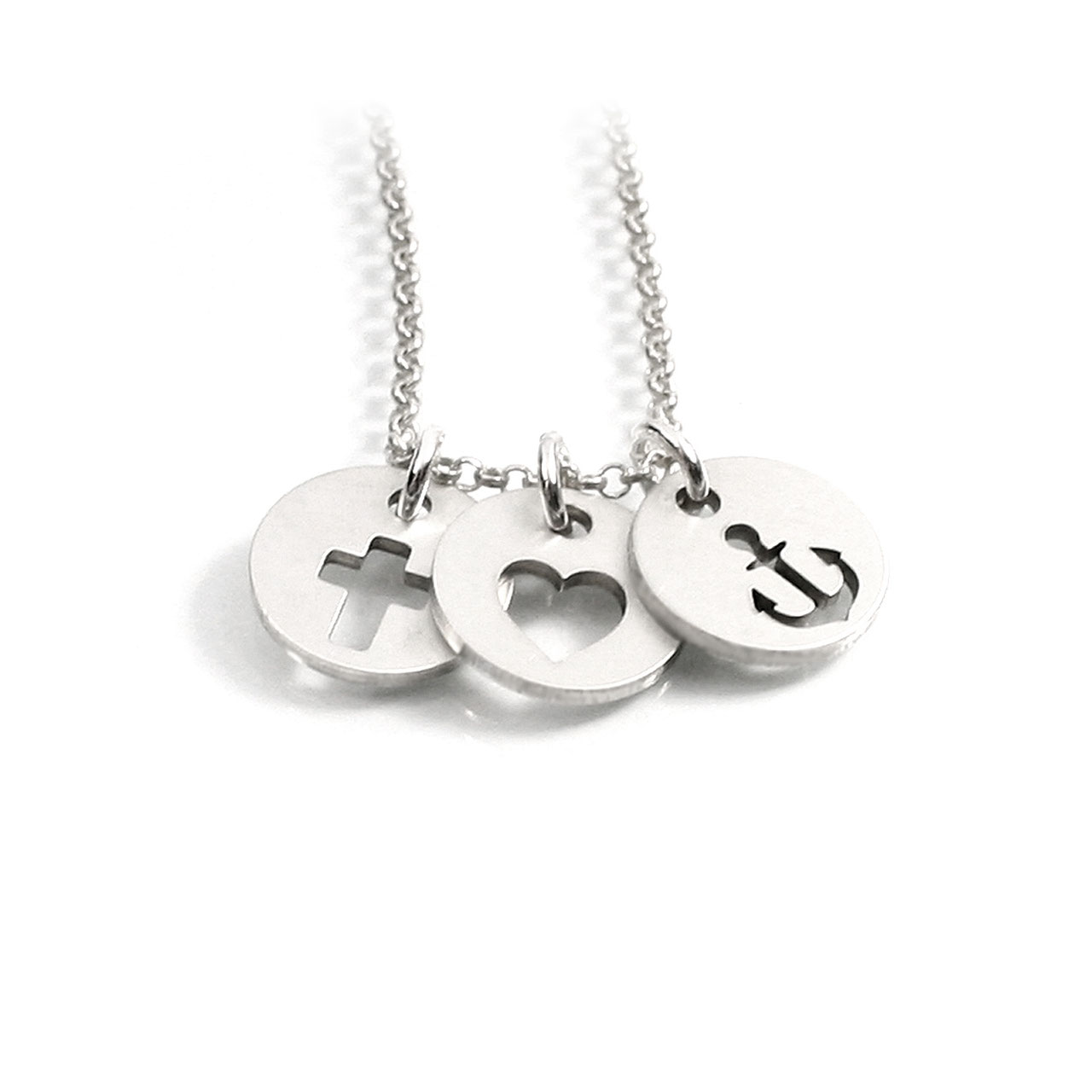 Glaube Liebe Hoffnung Anhanger 925 Silber Wir Stehen Fur Qualitatsschmuck