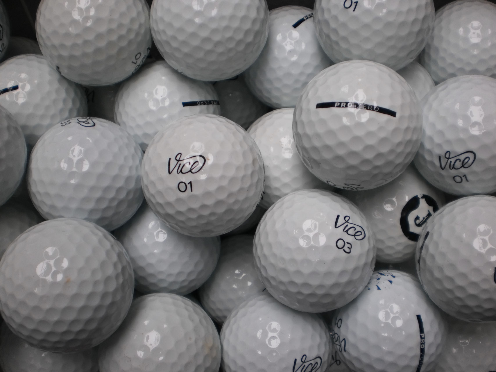 Vice "Pro Zero" Golfbälle AAAA / AAA ( 1,28 Euro / Ball) Sascha Kruse