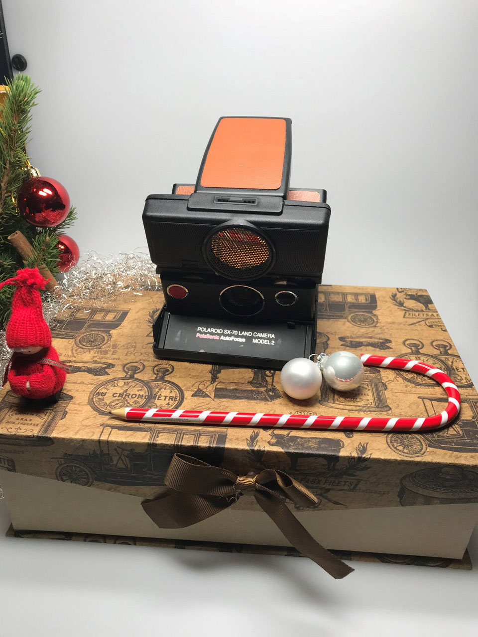 Polaroid SX 70 Geschenkbox für Weihnachten, Christmas box ...