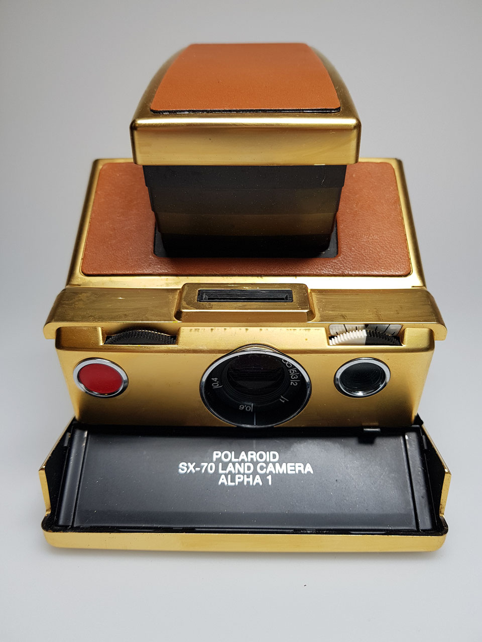 Polaroid SX-70 Alpha 1 GOLD Special Edition - Kamerastelle