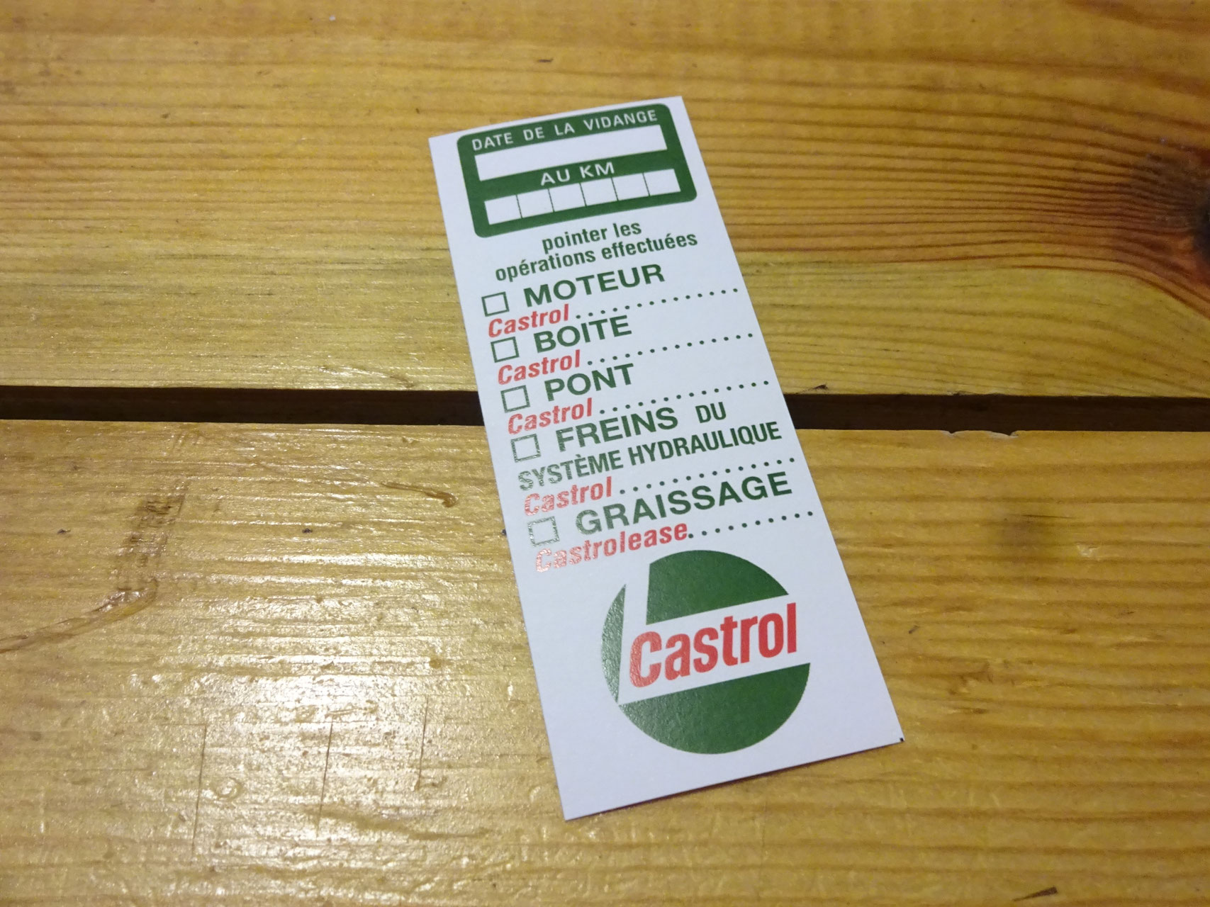 Etiquette Vidange Moteur A Imprimer Gratuite Étiquettes de vidanges - Site de repro-vignette-auto