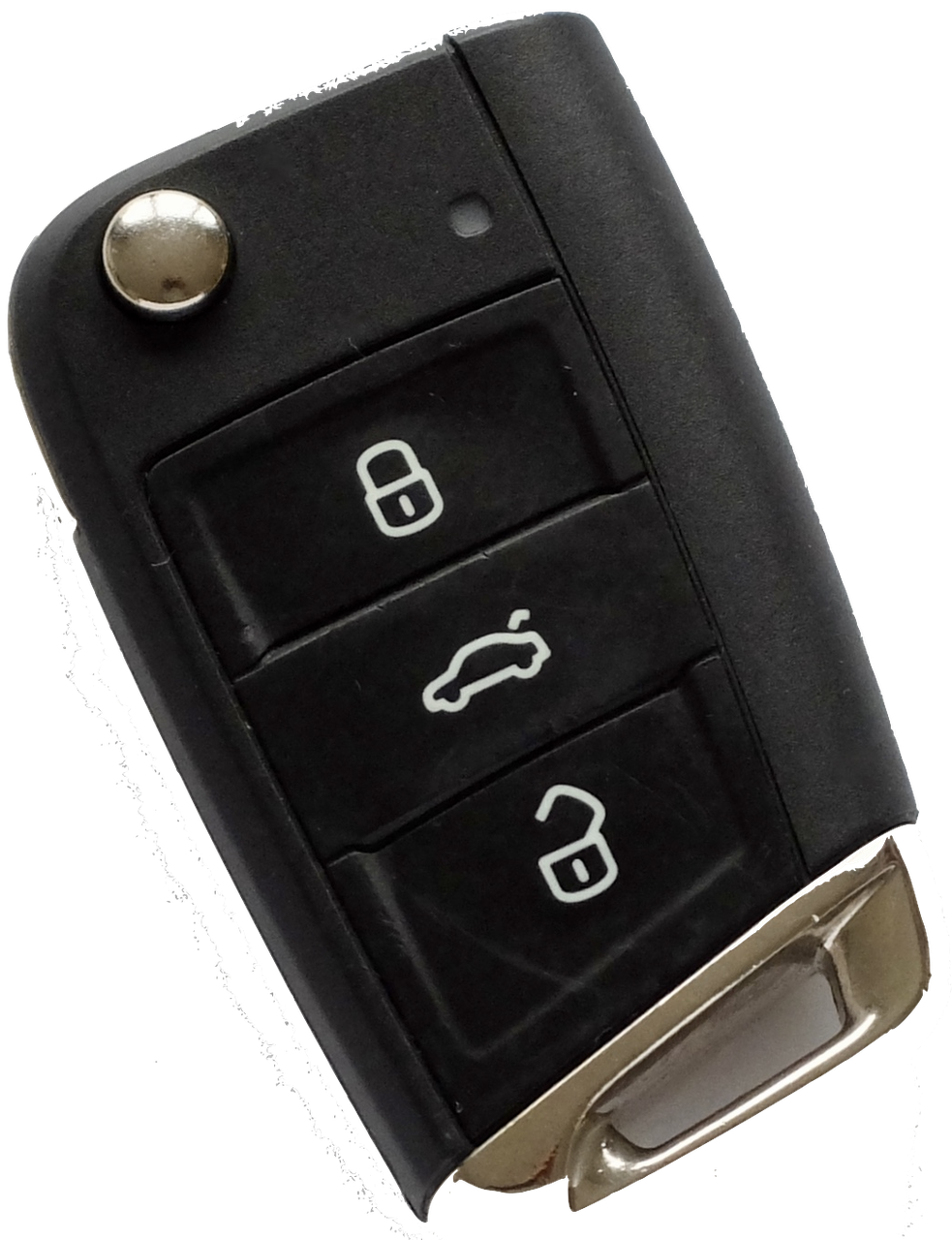 mt key Repair Reparatur Satz Auto Schlüssel Austausch Gehäuse mit 3 Tasten  + Batterie Kompatibel mit Klappschlüssel VW Polo 9N Bettle 9C Passat B5 EOS  1F Touran 1T: : Elektronik & Foto