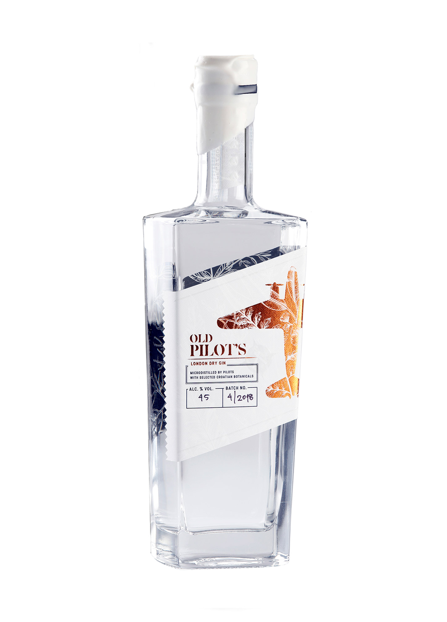 Old Pilot’s Gin - London Dry Gin - Kroatische Weine, Olivenöle und