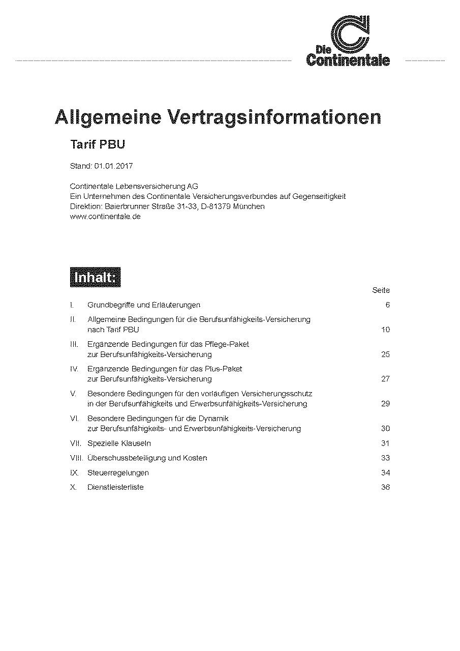 Continentale Dgfrp Webshop