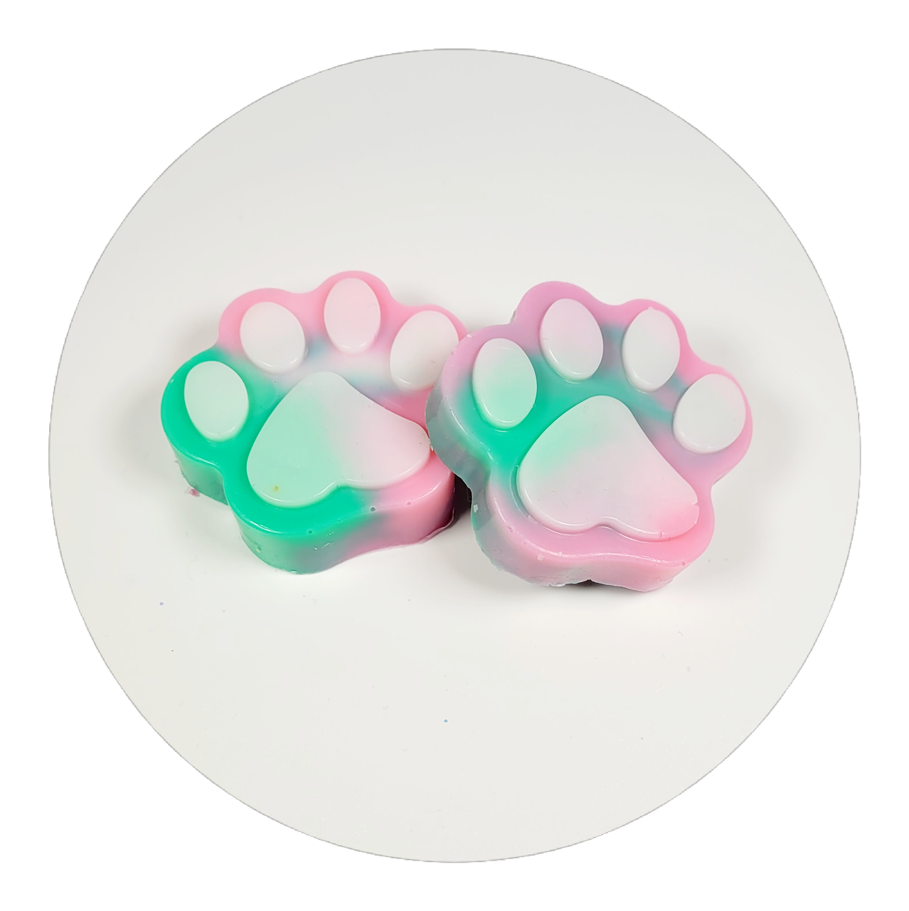 Seife in Pfotenform Pfötchen Kunst