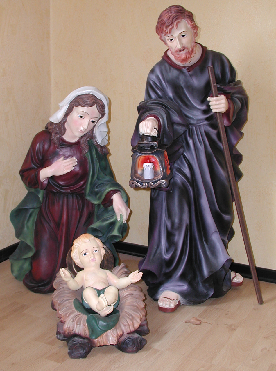 Krippenfiguren Garten groß dekofiguren garten lebensgroße Krippe