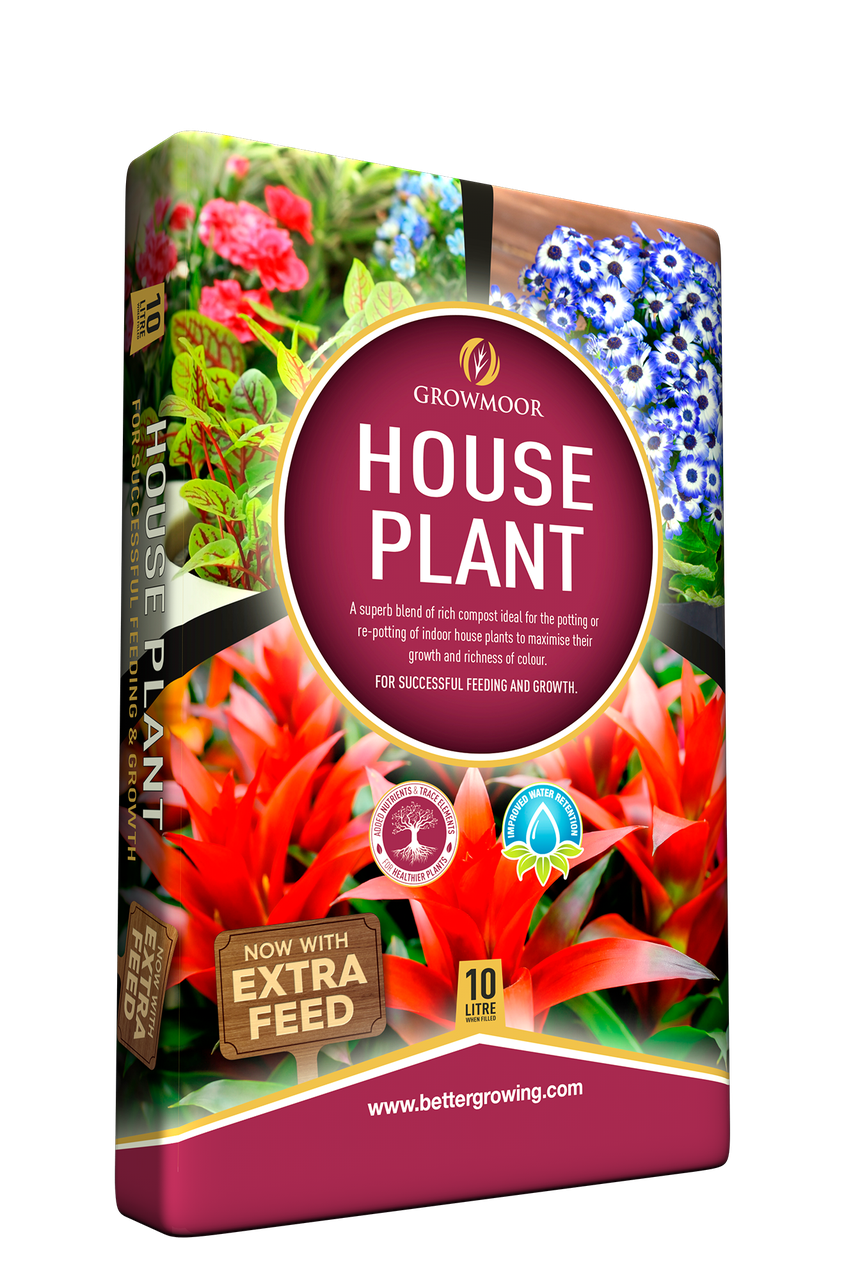 Growmoor House Plant Compost 10L Eastwood Garden Plant Centre