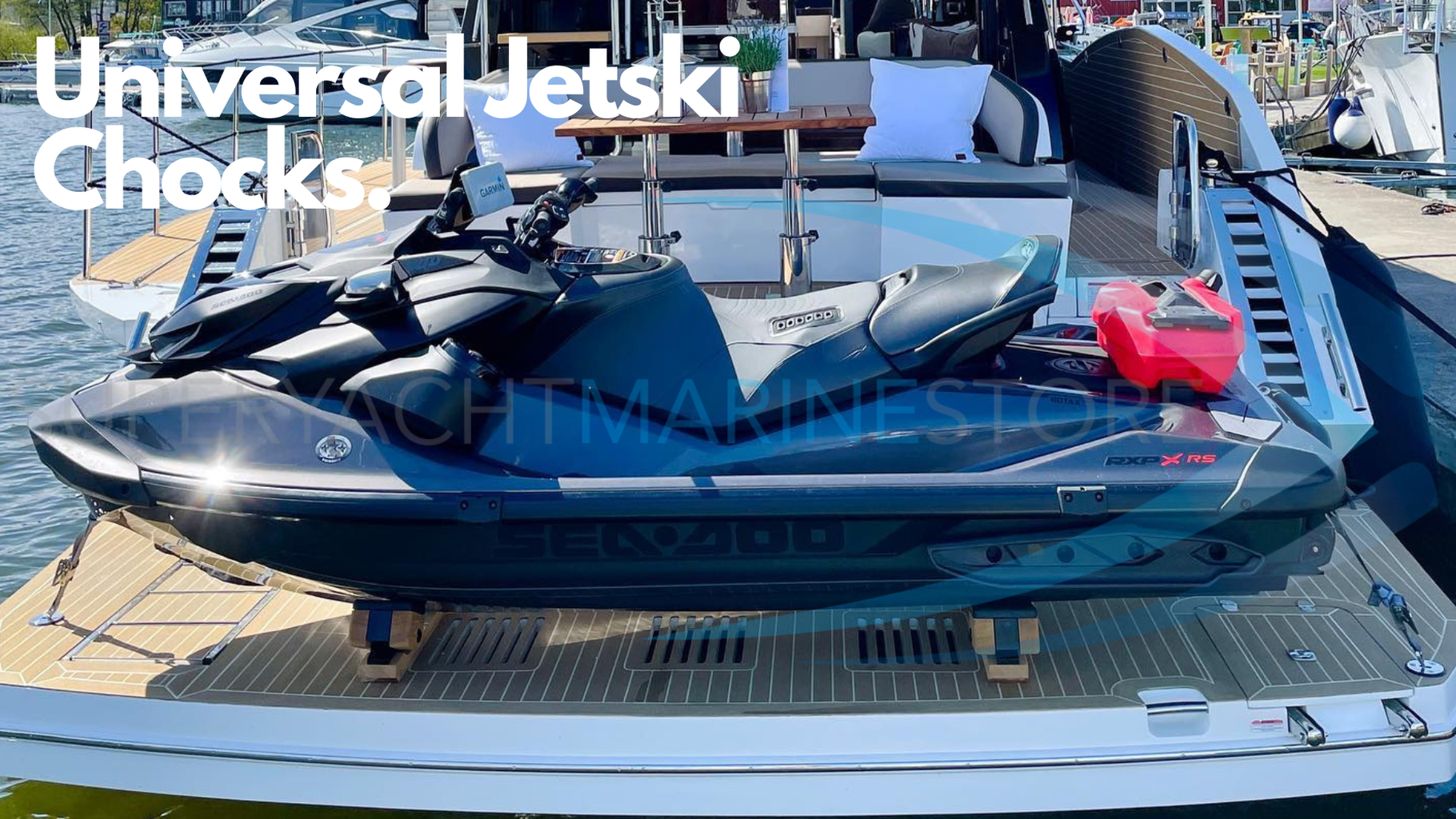 Universal Jetski Chocks for Yachts - Superyacht Marine Store