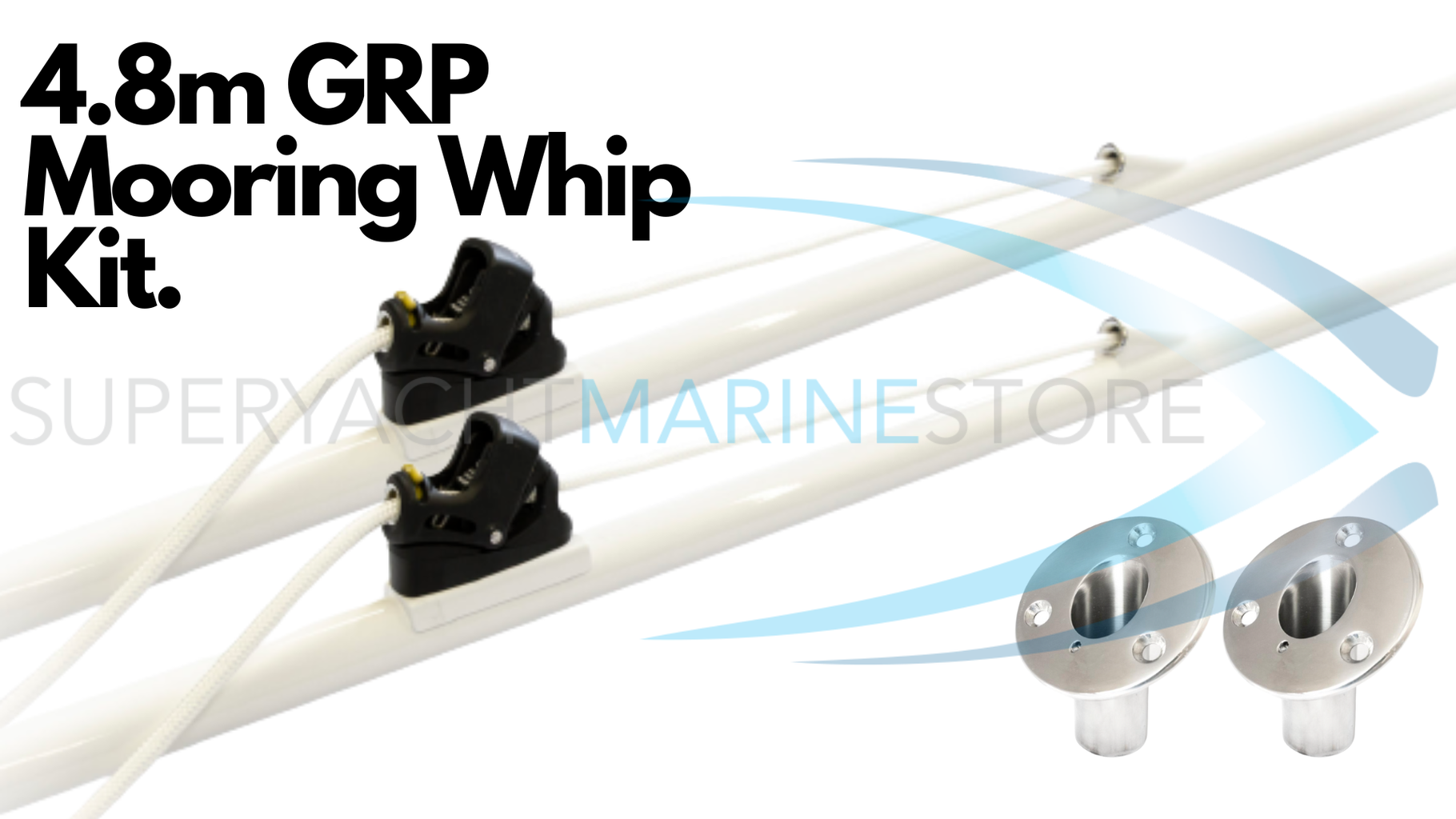 4.8m Tender Mooring whips - PWC Jetski Consultancy, Training