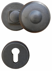 Security set with crancked knob