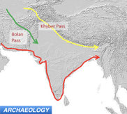 Computer Shows Route to Peopling of India