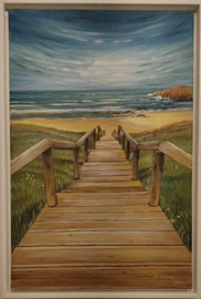 Strandlandschaft 40x60 Acryl