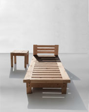 Méridienne bois douglas made in france