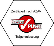 ZERTPUNKT: Zertifiziert nach AZAV - Trägerzulassung