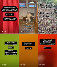 LOSLASSEN AUFSTELLUNGEN bei Instagram