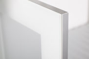 Profil: 923128.61 Silber Glas: Sat. Opti. PP Weiß
