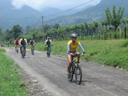 Bicicletas senderos Lago Arenal