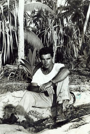 Earl Shaffer during World War II in the Pacific. Photographer unknown.