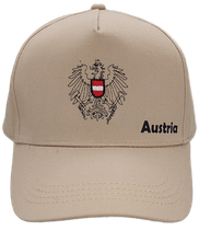 Braune Kappe; beige