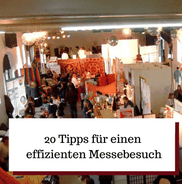 Blogartikel, Messetipps Messebesuch