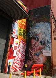 Streetart im Gay Quarter