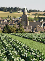 La cale de Saint Suliac, le clocher de saint suliac
