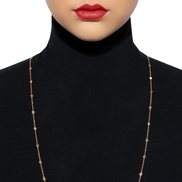 Pasquale Bruni, 16195R, Luce Halskette, L:80cm,18kt Rose Gold, mabloque Mannheim, ma.bloque fine jewellery, Schmuck Mannheim, juwelier Mannheim, Gold Schmuck, design Schmuck, hochwertiger Schmuck