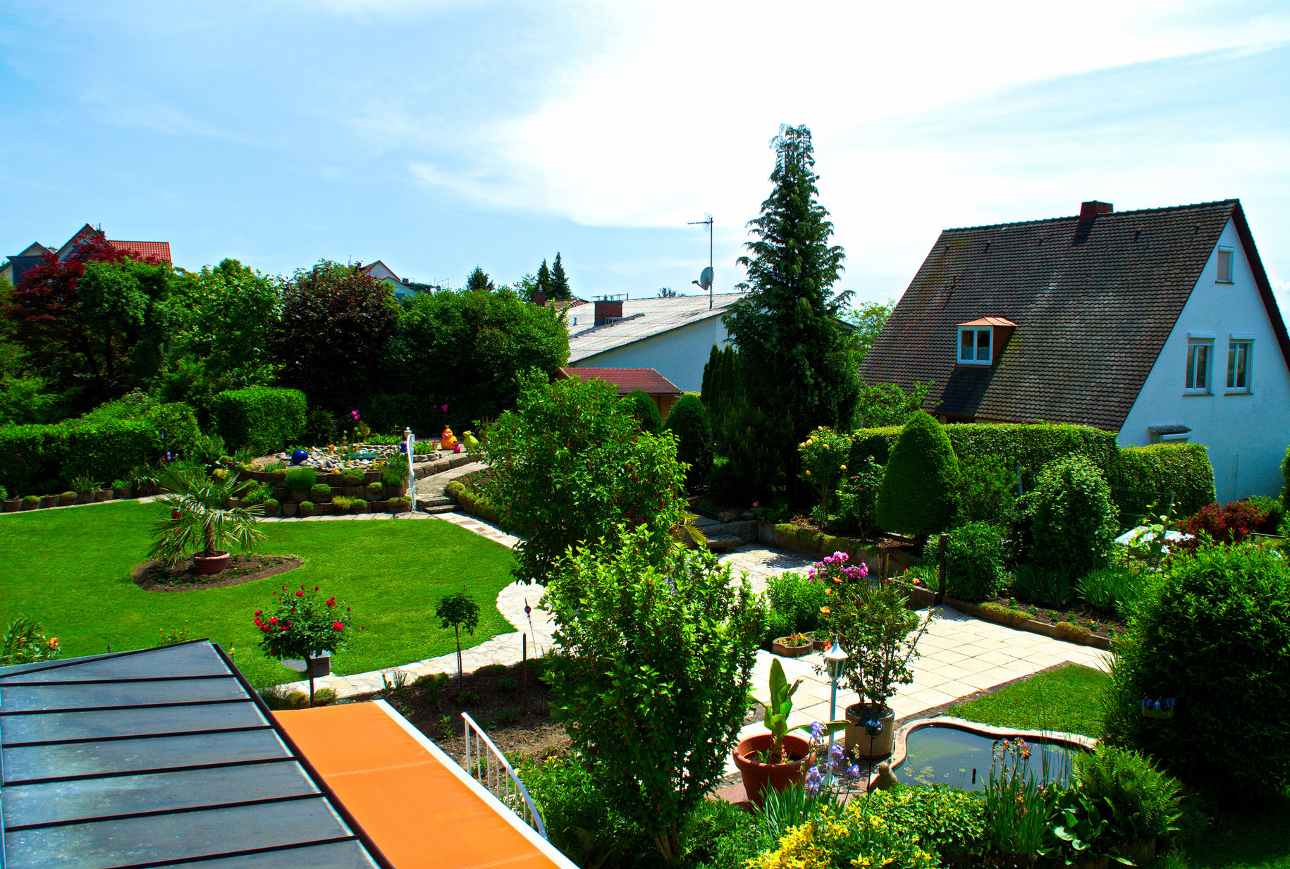 Bild: Ferienwohnung am Bodensee: Hagnau - Gartenblick Fewo 4 Haus Annette