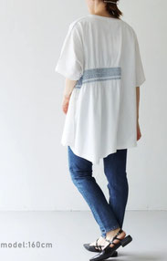 メッシュアシメトリートップス  【SALE】3,980円(税込)